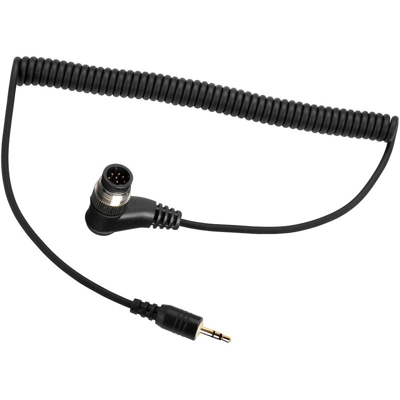 PHOLSY 2.5mm N8 Off-Camera Remote Cable for Compatible with Nikon Z8, Z9, D3, D4, D4s, D5, D6, D800, D850, D810, D700, D500, D300, D200, F6, F100, F5, F90, N90s, D1X, D2H, D3X MC-30A Cable - Image 1